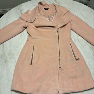 bebe Pink Blazer Coat